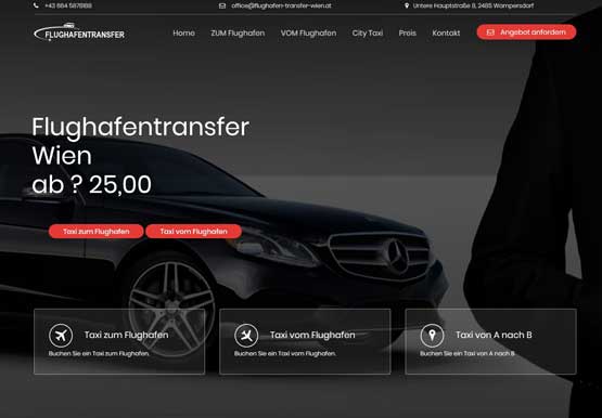 Flughafentaxi Wien